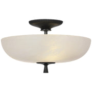 Visual Comfort Signature - ARN 4415BZ-ALB - LED Semi-Flush Mount - Pascal - Bronze