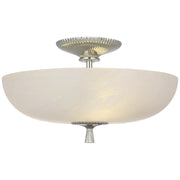 Visual Comfort Signature - ARN 4415PN-ALB - LED Semi-Flush Mount - Pascal - Polished Nickel