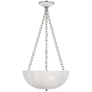 Visual Comfort Signature - ARN 5017PN-WSG - LED Chandelier - Rosehill - Polished Nickel