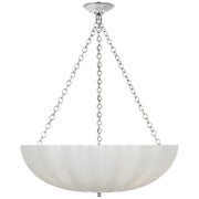 Visual Comfort Signature - ARN 5019PN-WSG - LED Chandelier - Rosehill - Polished Nickel