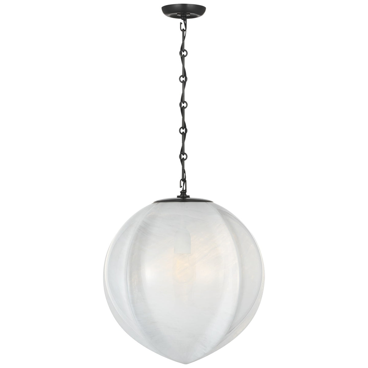 Visual Comfort Signature - ARN 5026BZ-WSG - LED Pendant - Rae - Bronze
