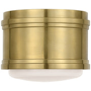 Visual Comfort Signature - CHC 4061AB-WG - LED Flush Mount - Marden - Antique-Burnished Brass