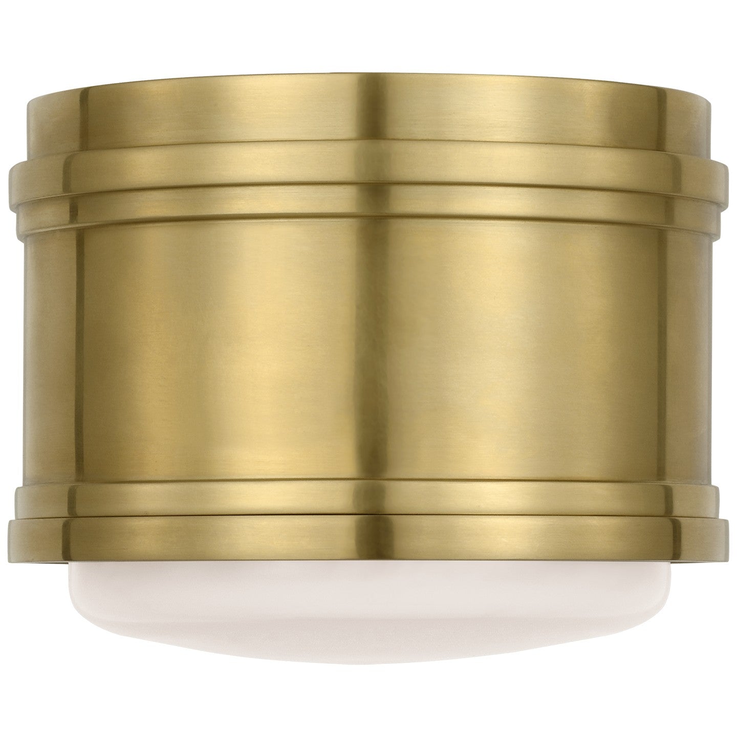Visual Comfort Signature - CHC 4061AB-WG - LED Flush Mount - Marden - Antique-Burnished Brass