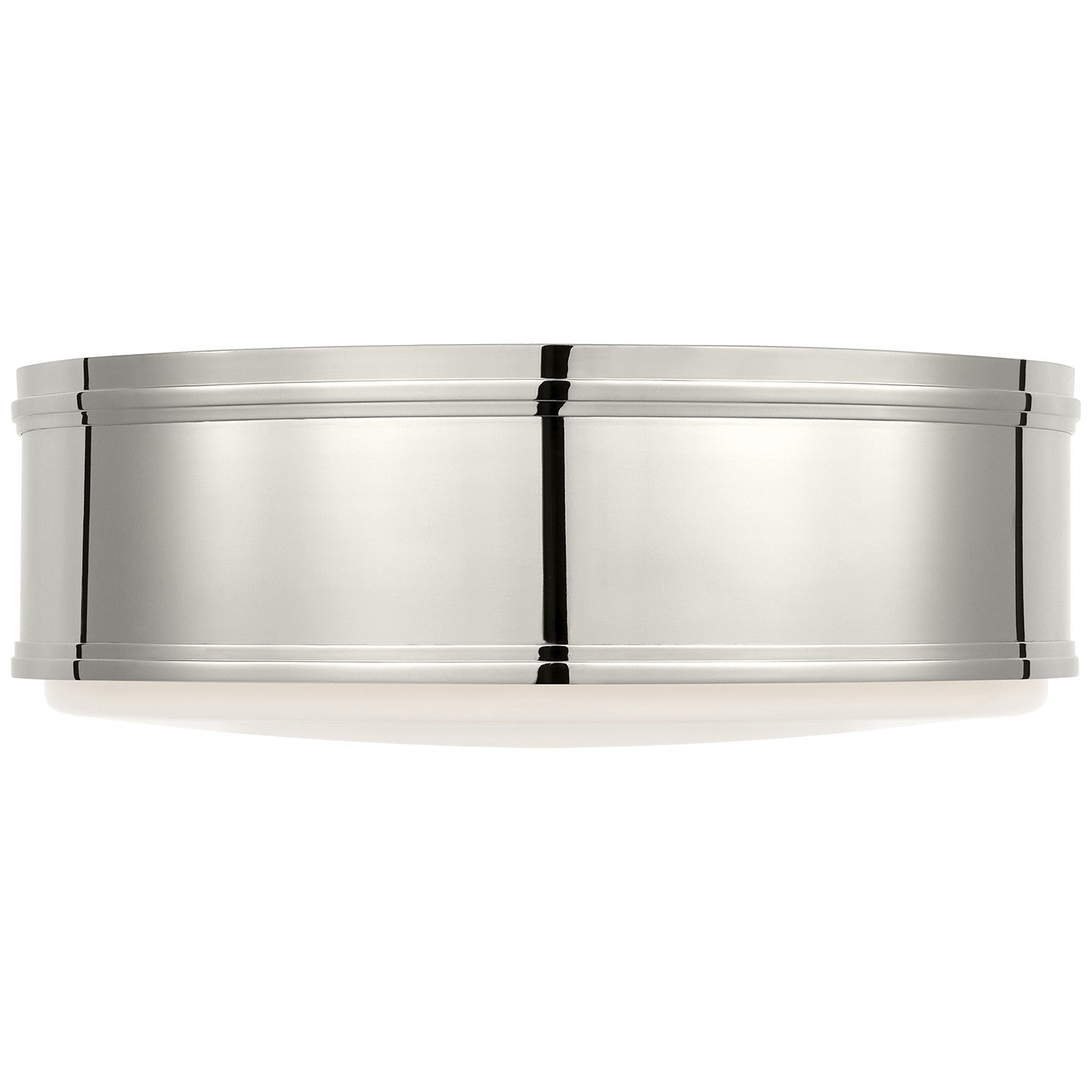 Visual Comfort Signature - CHC 4063PN-WG - LED Flush Mount - Marden - Polished Nickel