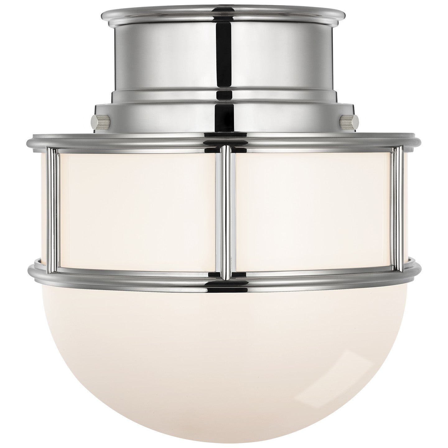 Visual Comfort Signature - CHC 4130PN-WG - LED Flush Mount - Martil - Polished Nickel
