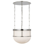 Visual Comfort Signature - CHC 5125PN-WG - LED Lantern - Martil - Polished Nickel with White Glass