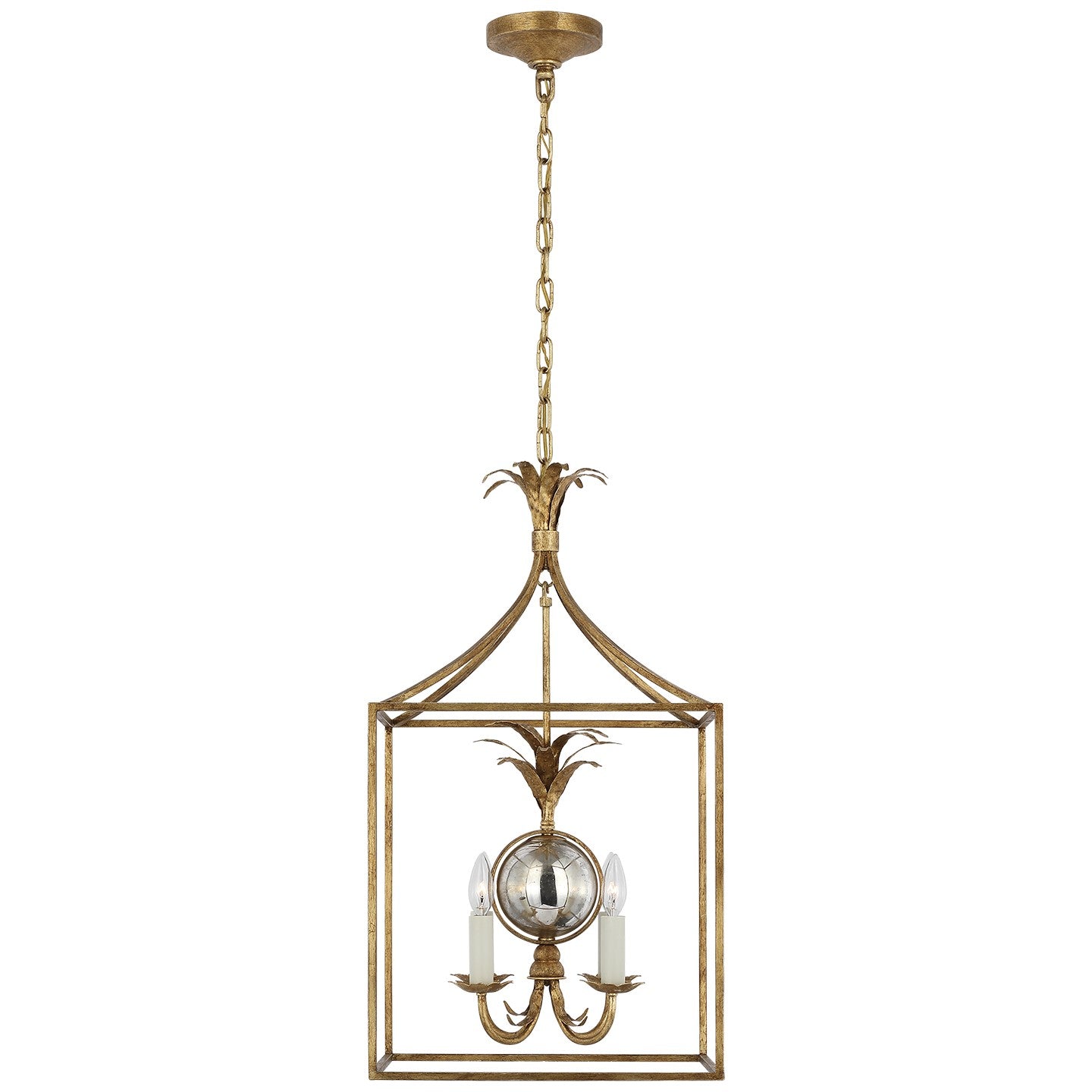 Visual Comfort Signature - CHC 5187GI - LED Lantern - Gramercy - Gilded Iron