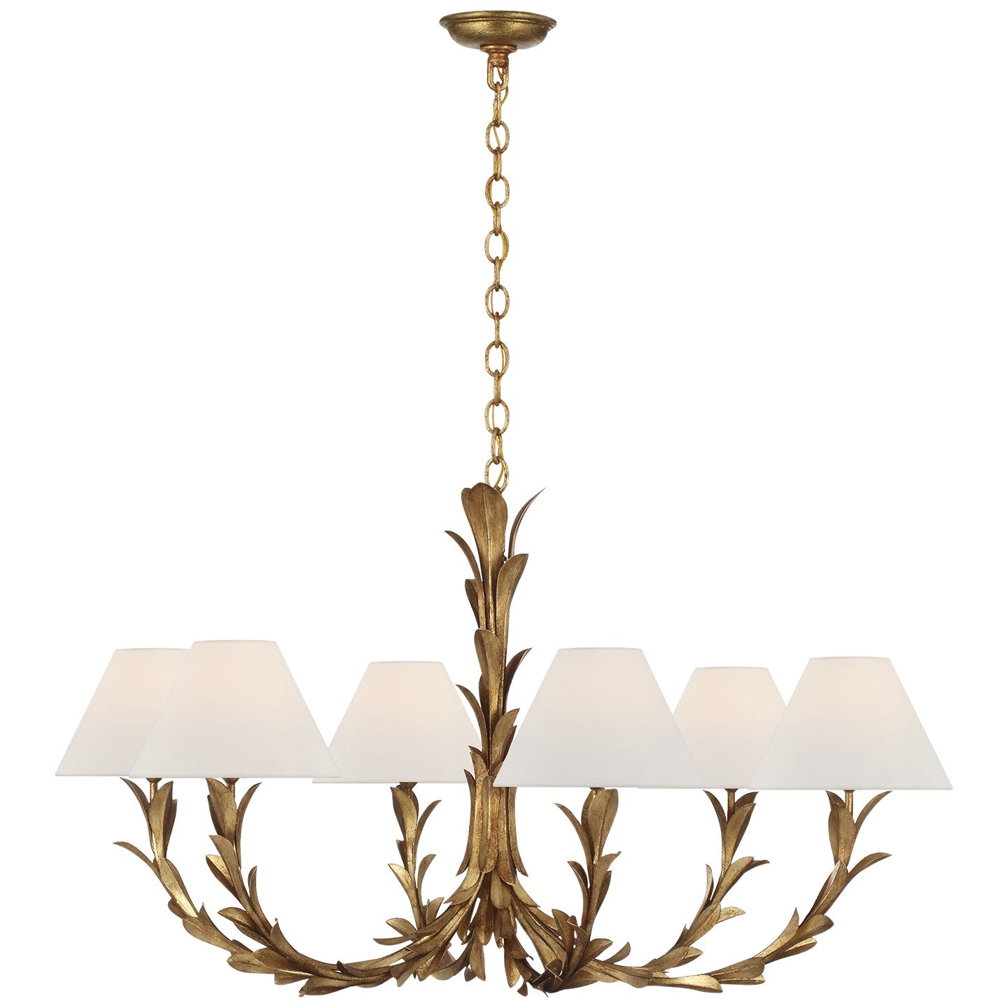 Visual Comfort Signature - CHC 5382FRG-L - LED Chandelier - Provenz - French Gild