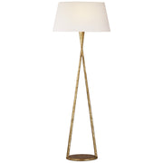 Visual Comfort Signature - IKF 1406GI-L - LED Floor Lamp - Cesta - Gilded Iron