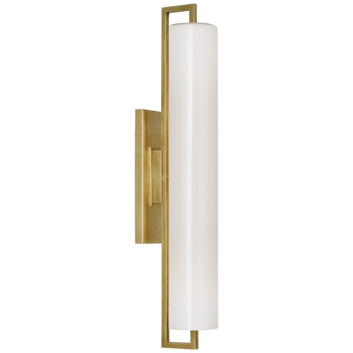 Visual Comfort Signature - IKF 2522HAB-WG - LED Bath Sconce - Bowen - Hand-Rubbed Antique Brass