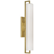Visual Comfort Signature - IKF 2522HAB-WG - LED Bath Sconce - Bowen - Hand-Rubbed Antique Brass