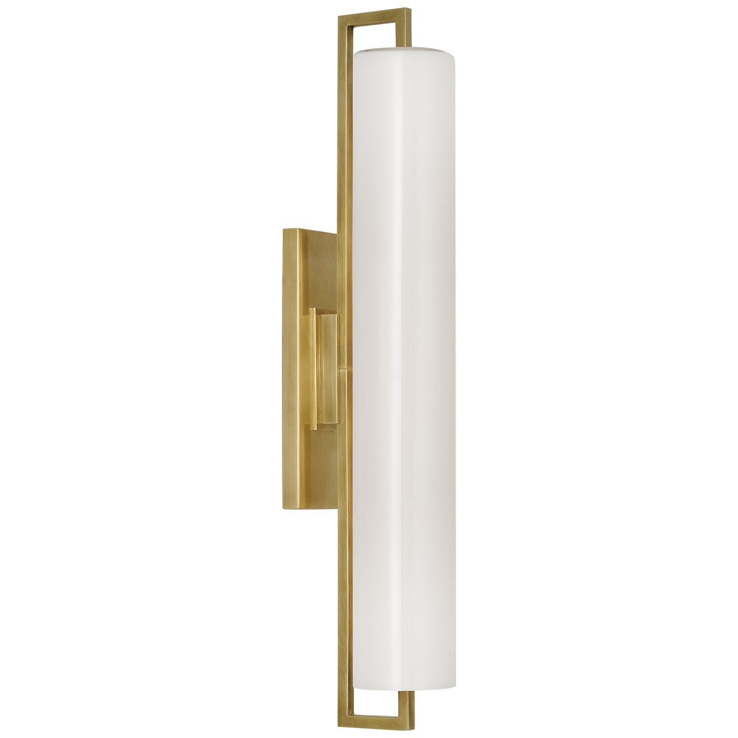 Visual Comfort Signature - IKF 2522HAB-WG - LED Bath Sconce - Bowen - Hand-Rubbed Antique Brass