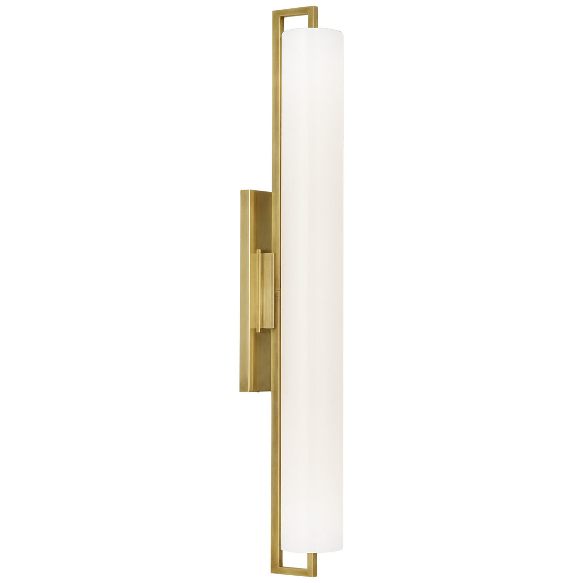 Visual Comfort Signature - IKF 2524HAB-WG - LED Bath Sconce - Bowen - Hand-Rubbed Antique Brass
