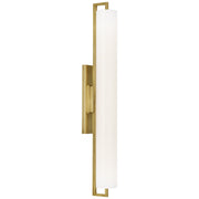 Visual Comfort Signature - IKF 2524HAB-WG - LED Bath Sconce - Bowen - Hand-Rubbed Antique Brass