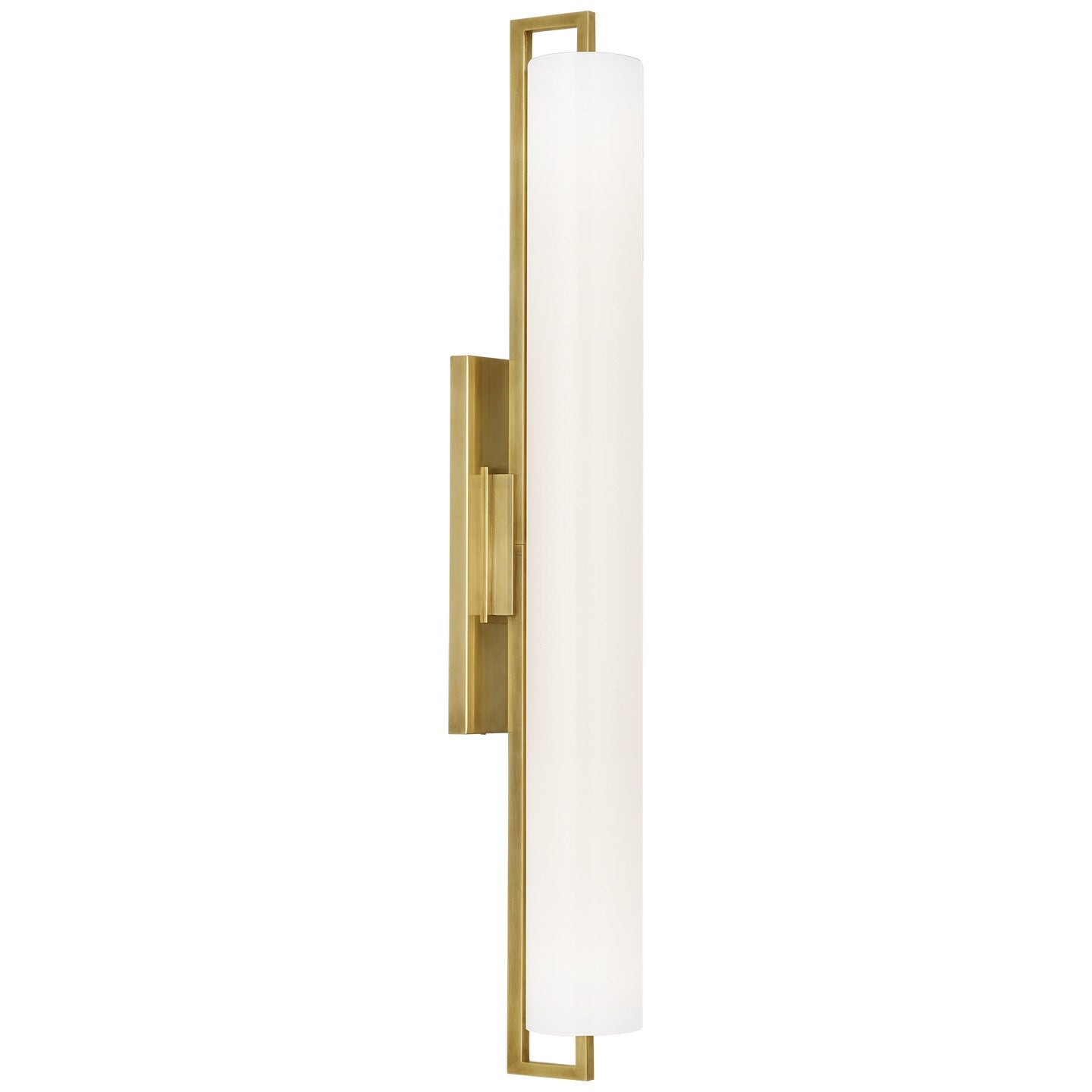 Visual Comfort Signature - IKF 2524HAB-WG - LED Bath Sconce - Bowen - Hand-Rubbed Antique Brass