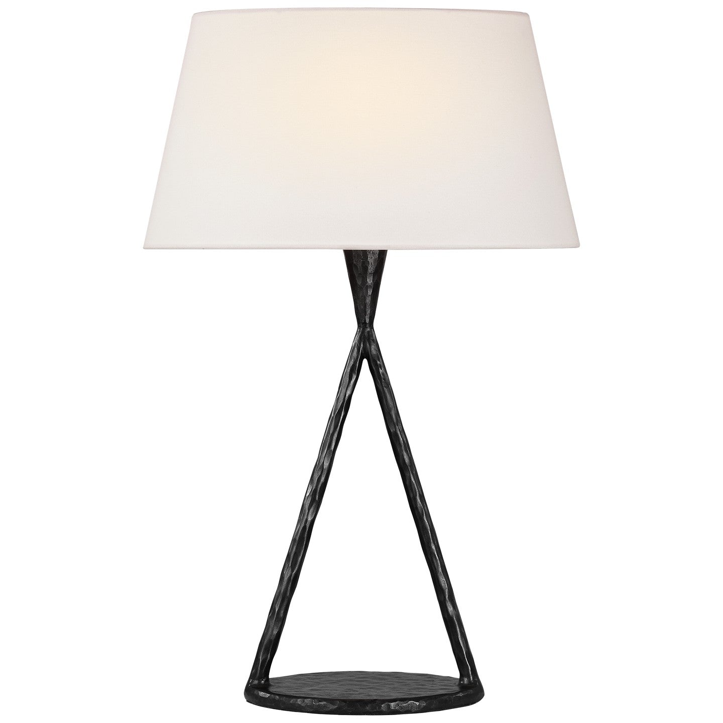 Visual Comfort Signature - IKF 3406AI-L - LED Table Lamp - Cesta - Aged Iron