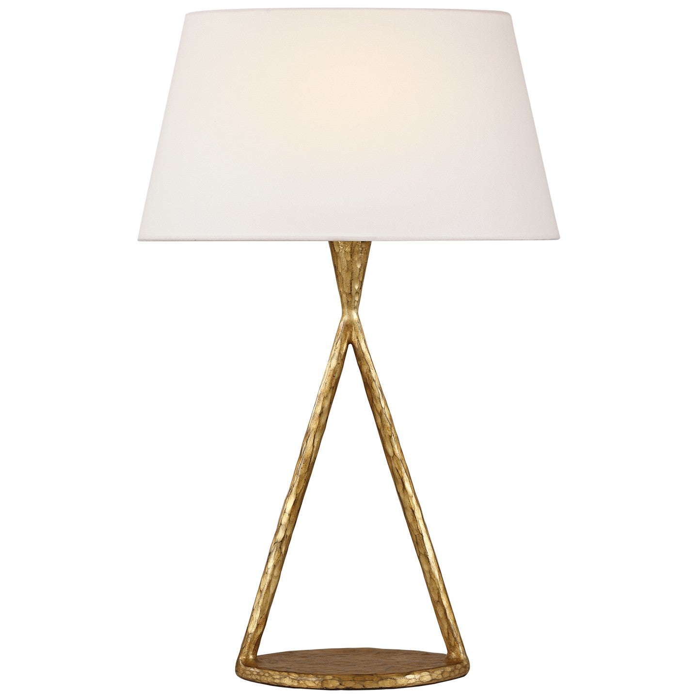 Visual Comfort Signature - IKF 3406GI-L - LED Table Lamp - Cesta - Gilded Iron
