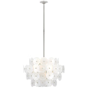 Visual Comfort Signature - JN 5035BSL-FG - LED Chandelier - Gianna - Burnished Silver Leaf