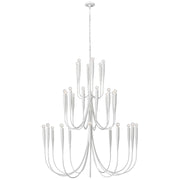 Visual Comfort Signature - JN 5074PW - LED Chandelier - Acadia - Plaster White