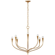 Visual Comfort Signature - JN 5185AGL - LED Chandelier - Marini - Antique Gold Leaf