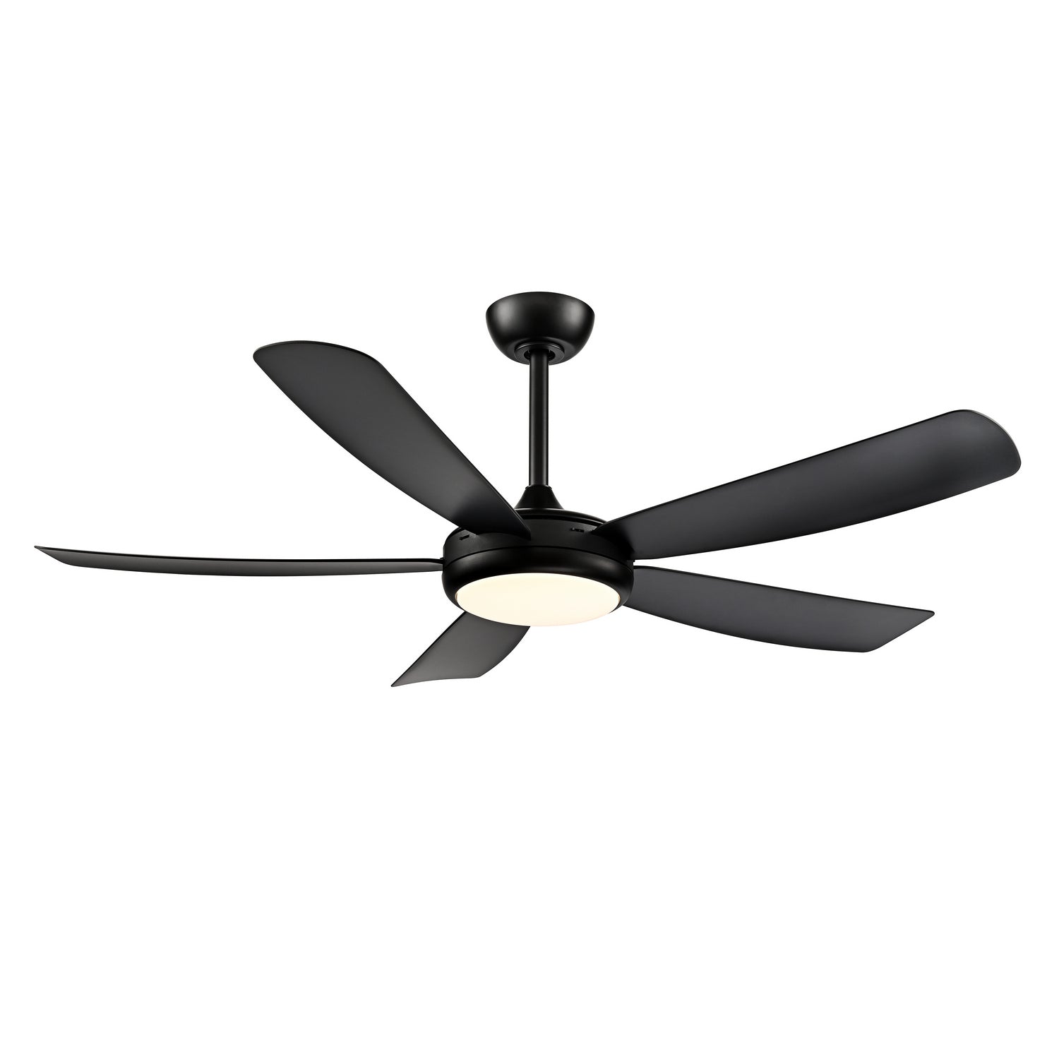 Millennium - 1010WLED-MBK-MBK - 52" Ceiling Fan - Airstra - Matte Black