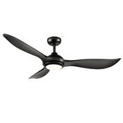 Millennium - 1077WLED-MBK-MBK - 52" Ceiling Fan - Wynleaf - Matte Black