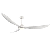 Millennium - 1087WLED-MWW-MWW - 72" Ceiling Fan - Wynleaf - Matte White