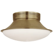 Visual Comfort Signature - KW 4057AB-WG - LED Flush Mount - Precision - Antique-Burnished Brass