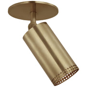 Visual Comfort Signature - KW 4059AB - LED Flush Mount - Precision - Antique-Burnished Brass
