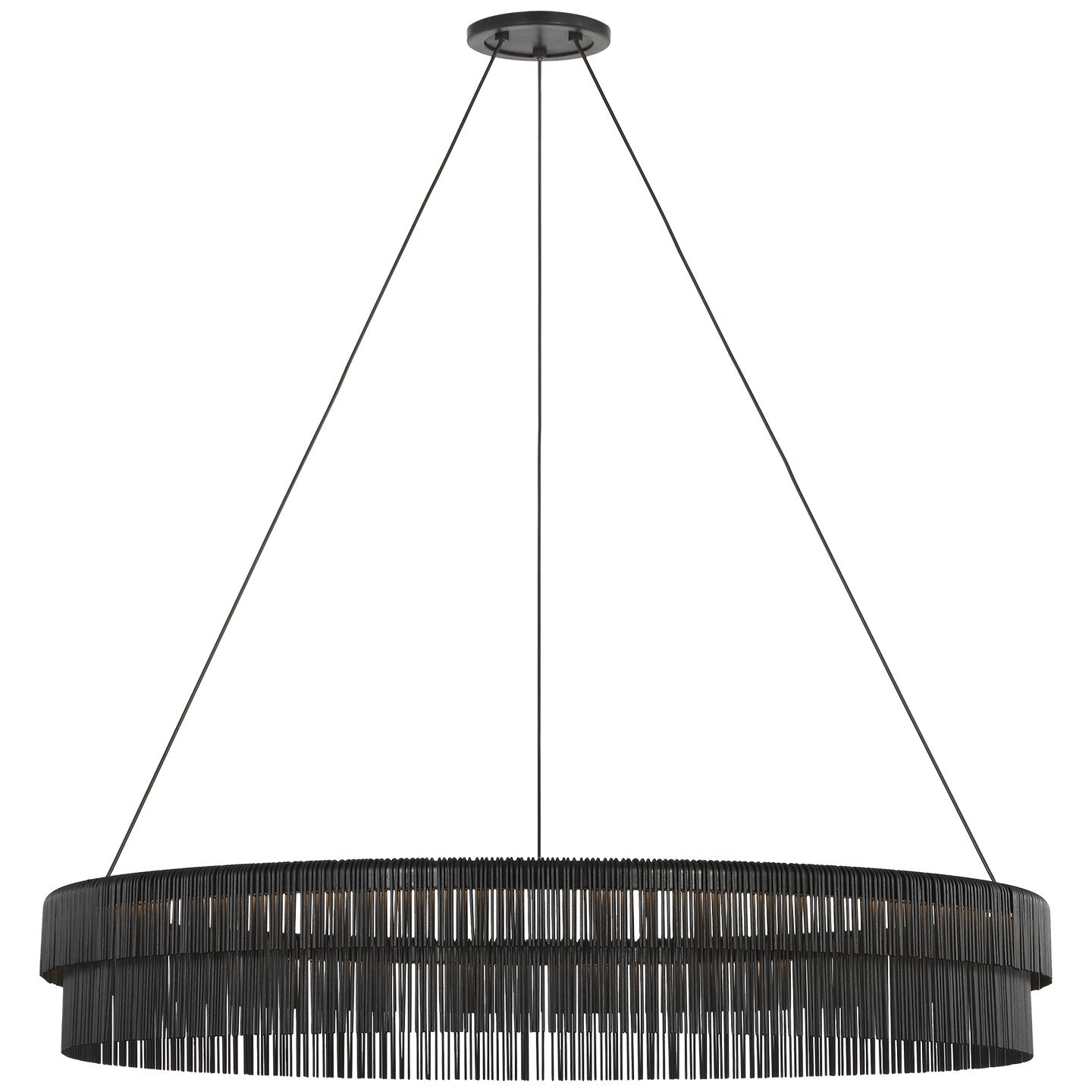 Visual Comfort Signature - KW 5061AI - LED Chandelier - Differo - Aged Iron