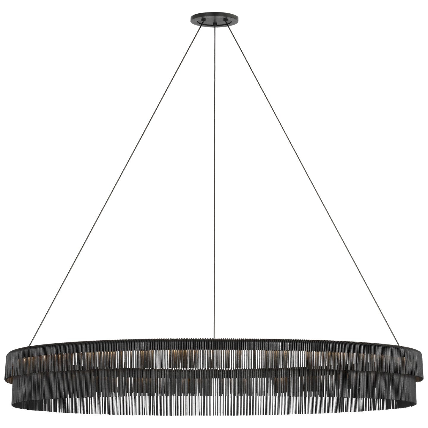 Visual Comfort Signature - KW 5062AI - LED Chandelier - Differo - Aged Iron