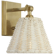Visual Comfort Signature - MF 2203SB-WW - LED Wall Sconce - Wimberley - Soft Brass