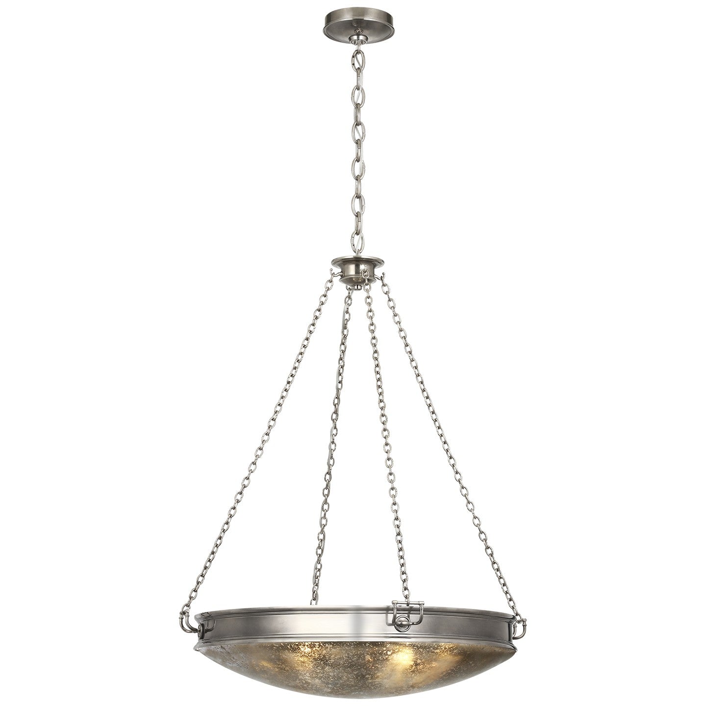 Visual Comfort Signature - MF 5210PWT-MG - LED Chandelier - Quinn - Pewter