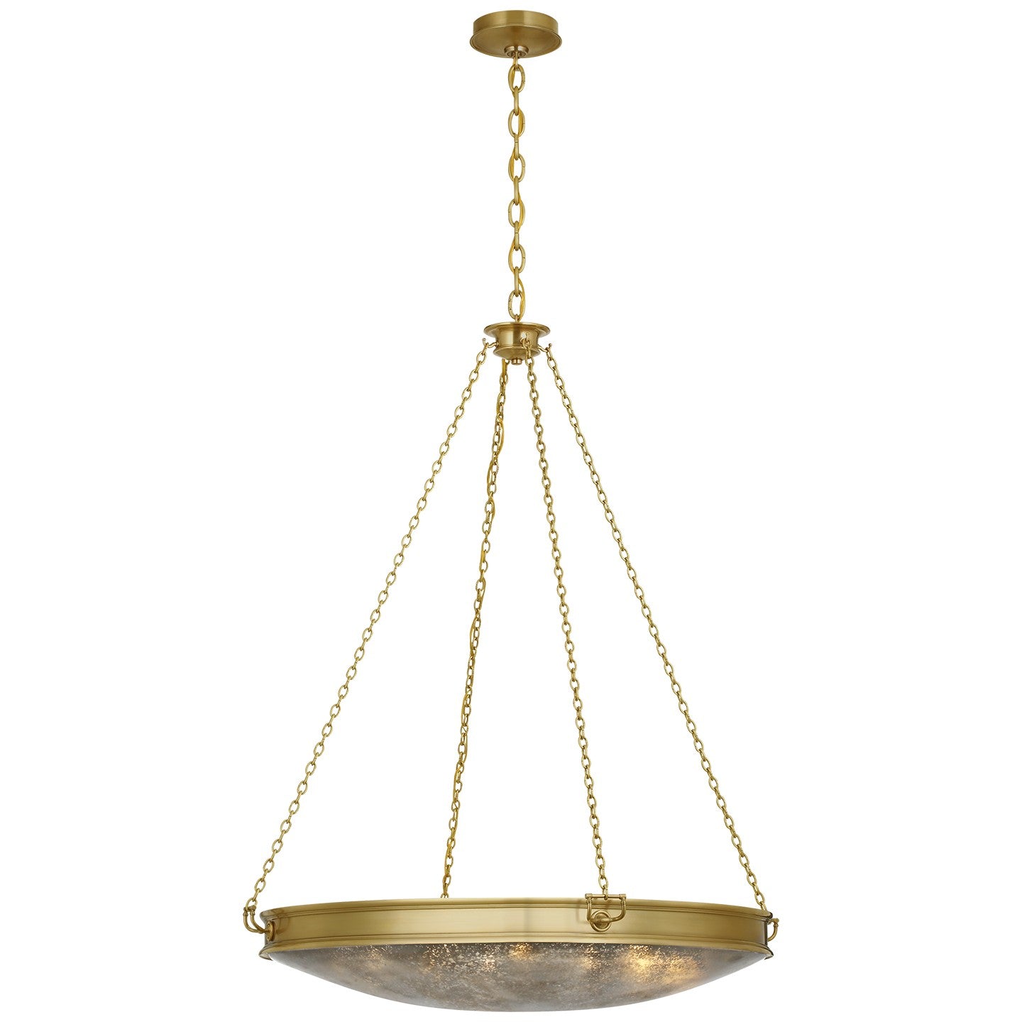 Visual Comfort Signature - MF 5212SB-MG - LED Chandelier - Quinn - Soft Brass