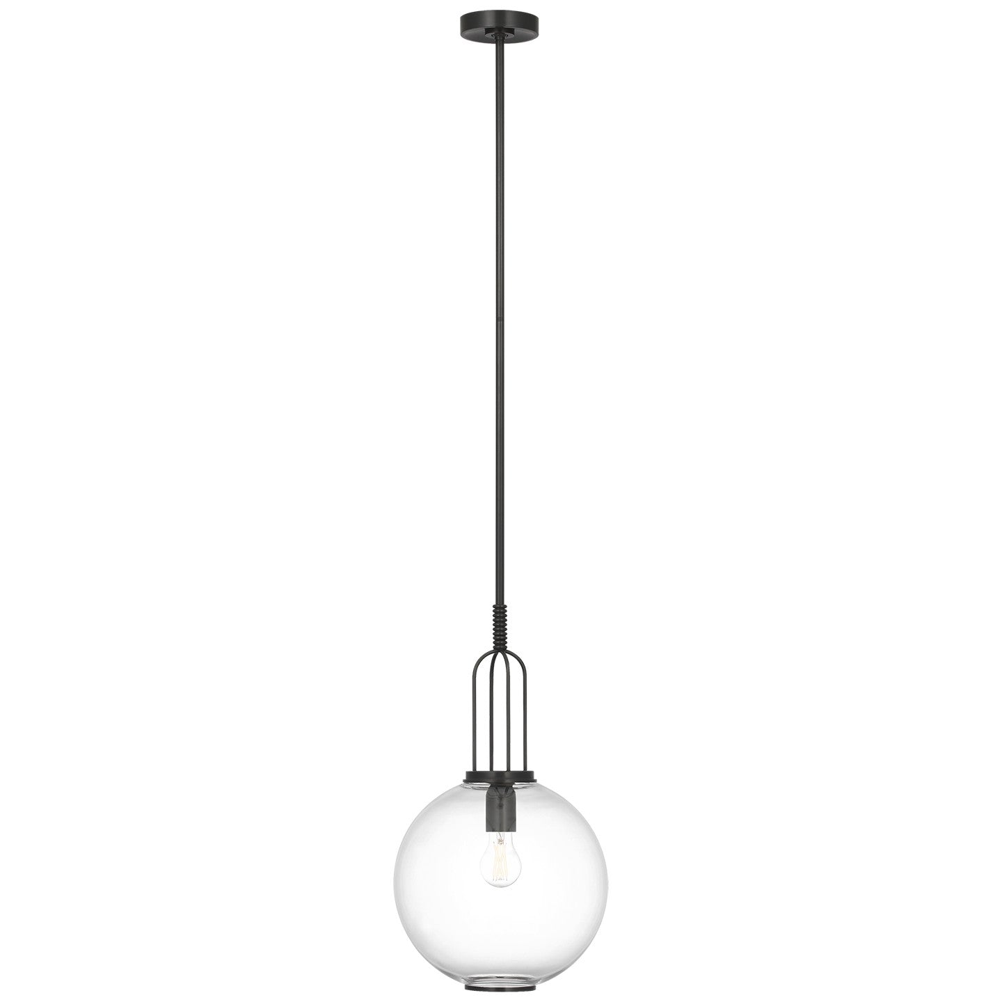 Visual Comfort Signature - MF 5225BZ-CG - LED Pendant - Meir - Bronze