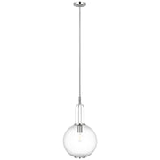 Visual Comfort Signature - MF 5225PN-CG - LED Pendant - Meir - Polished Nickel