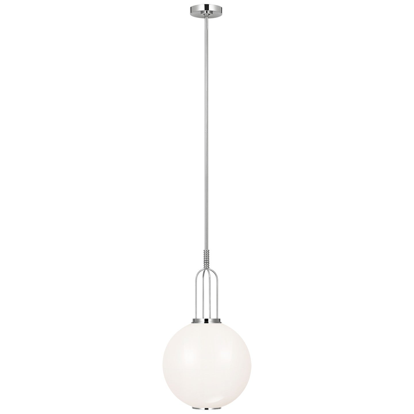 Visual Comfort Signature - MF 5225PN-WG - LED Pendant - Meir - Polished Nickel