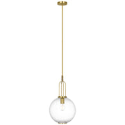 Visual Comfort Signature - MF 5225SB-CG - LED Pendant - Meir - Soft Brass