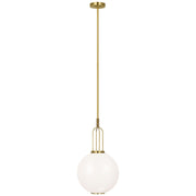 Visual Comfort Signature - MF 5225SB-WG - LED Pendant - Meir - Soft Brass