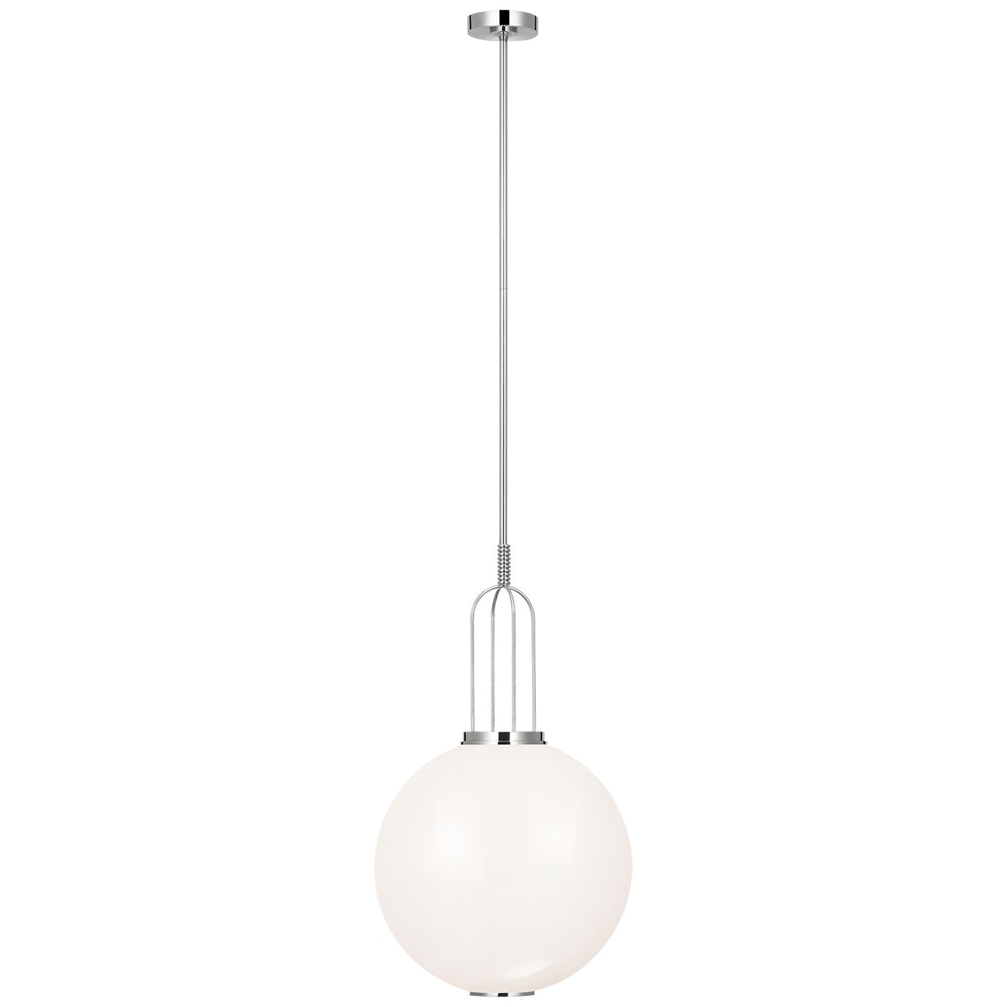 Visual Comfort Signature - MF 5256PN-WG - LED Pendant - Meir - Polished Nickel