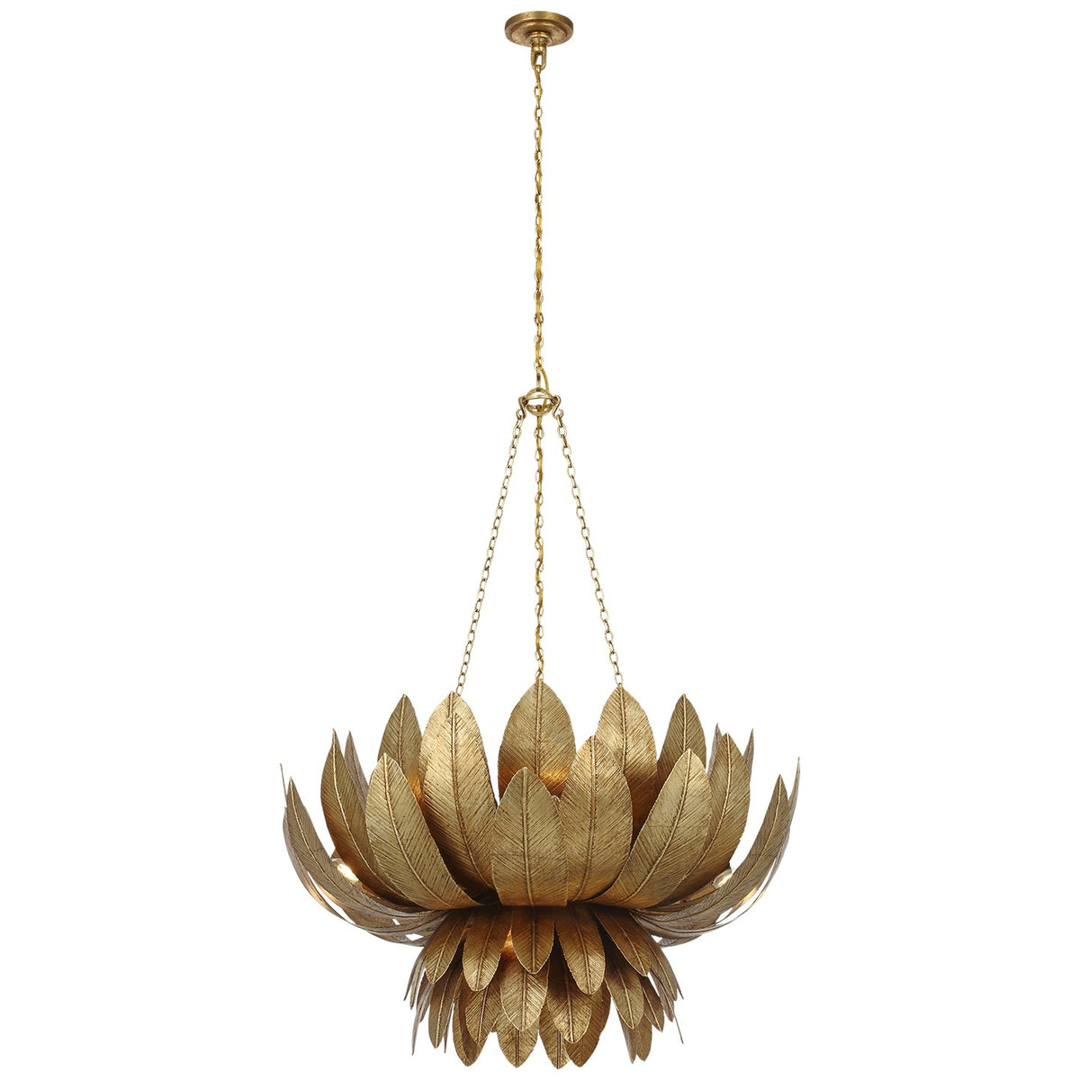 Visual Comfort Signature - MF 5364FRG - LED Chandelier - Sinclair - French Gild