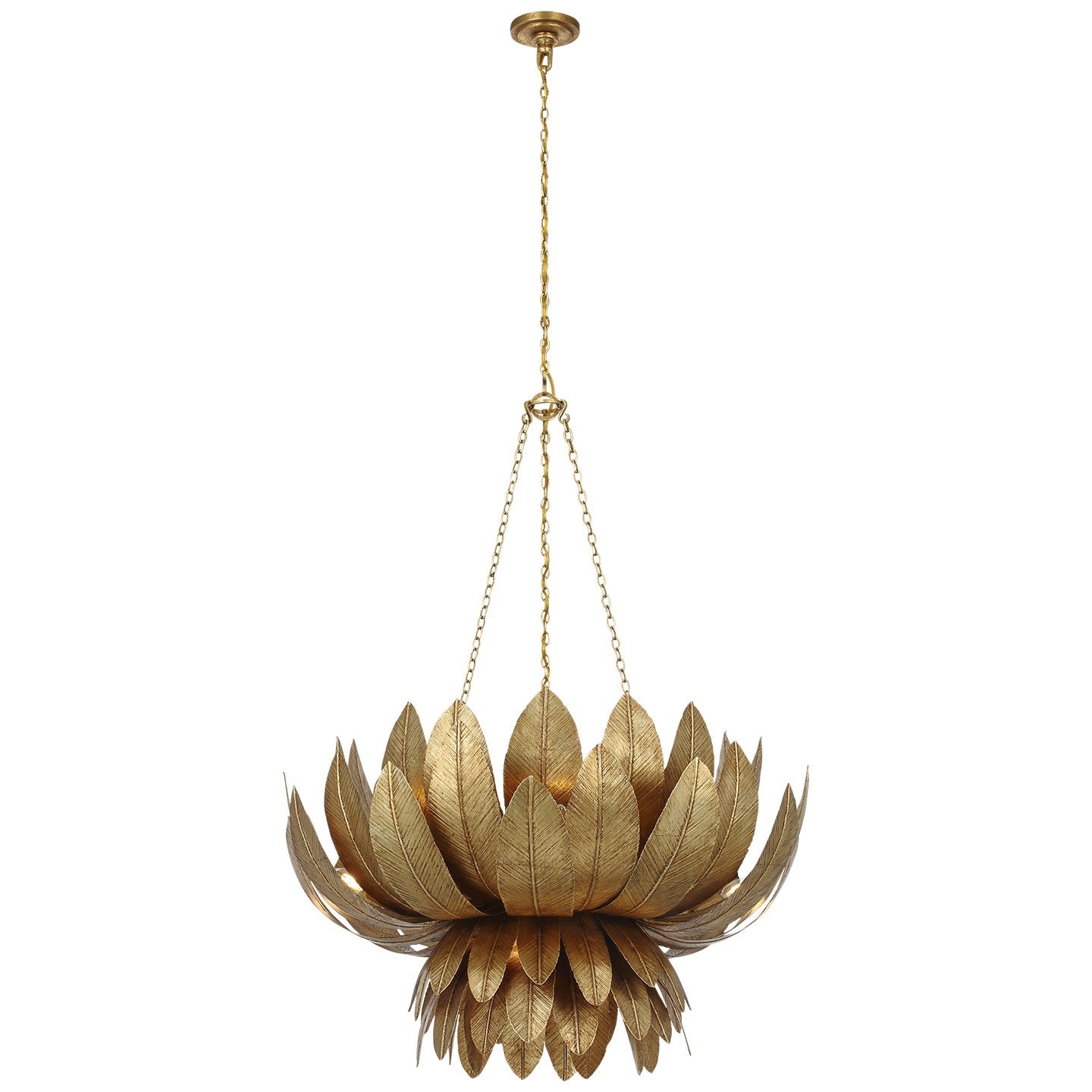 Visual Comfort Signature - MF 5364FRG - LED Chandelier - Sinclair - French Gild