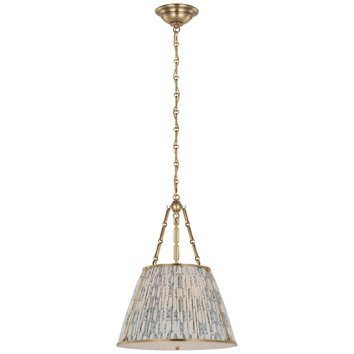 Visual Comfort Signature - SCH 5059HAB-311 - LED Hanging Shade - Allister - Hand-Rubbed Antique Brass
