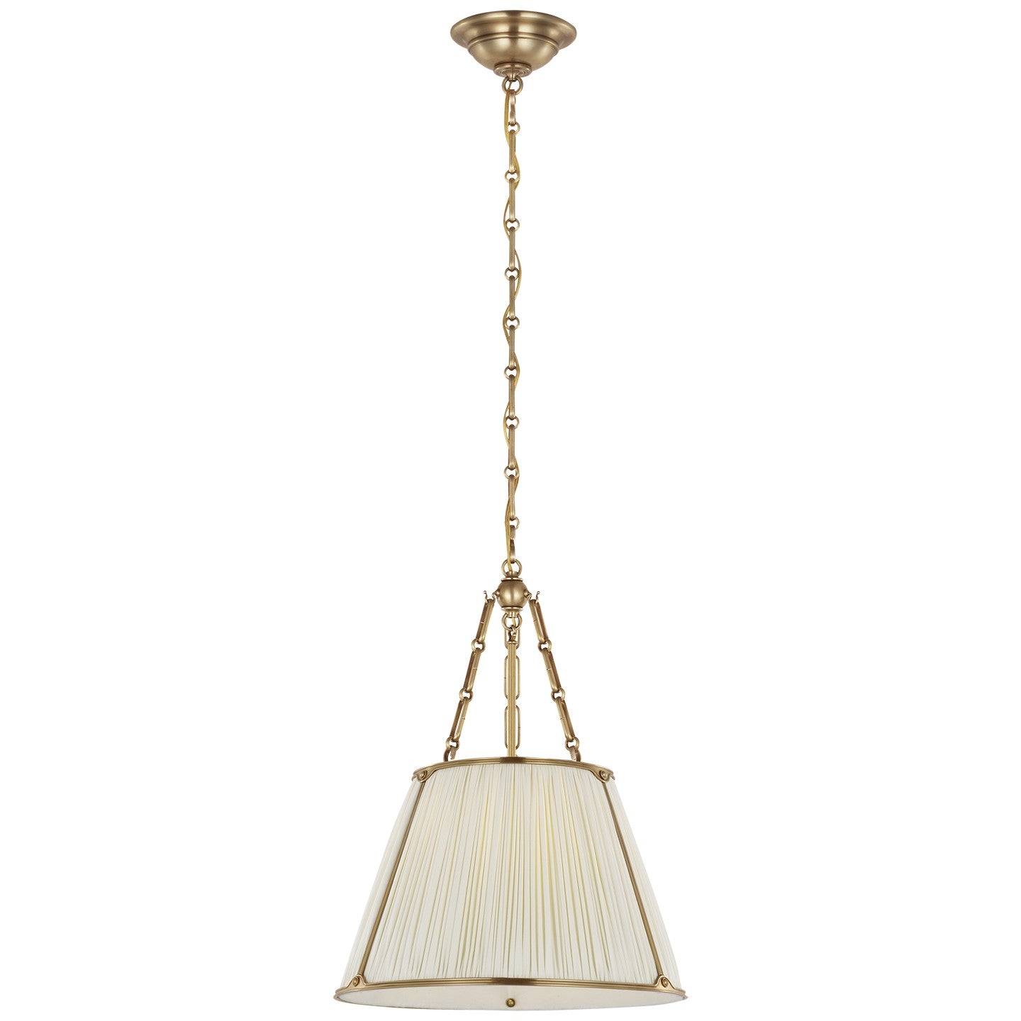 Visual Comfort Signature - SCH 5059HAB-442 - LED Hanging Shade - Allister - Hand-Rubbed Antique Brass
