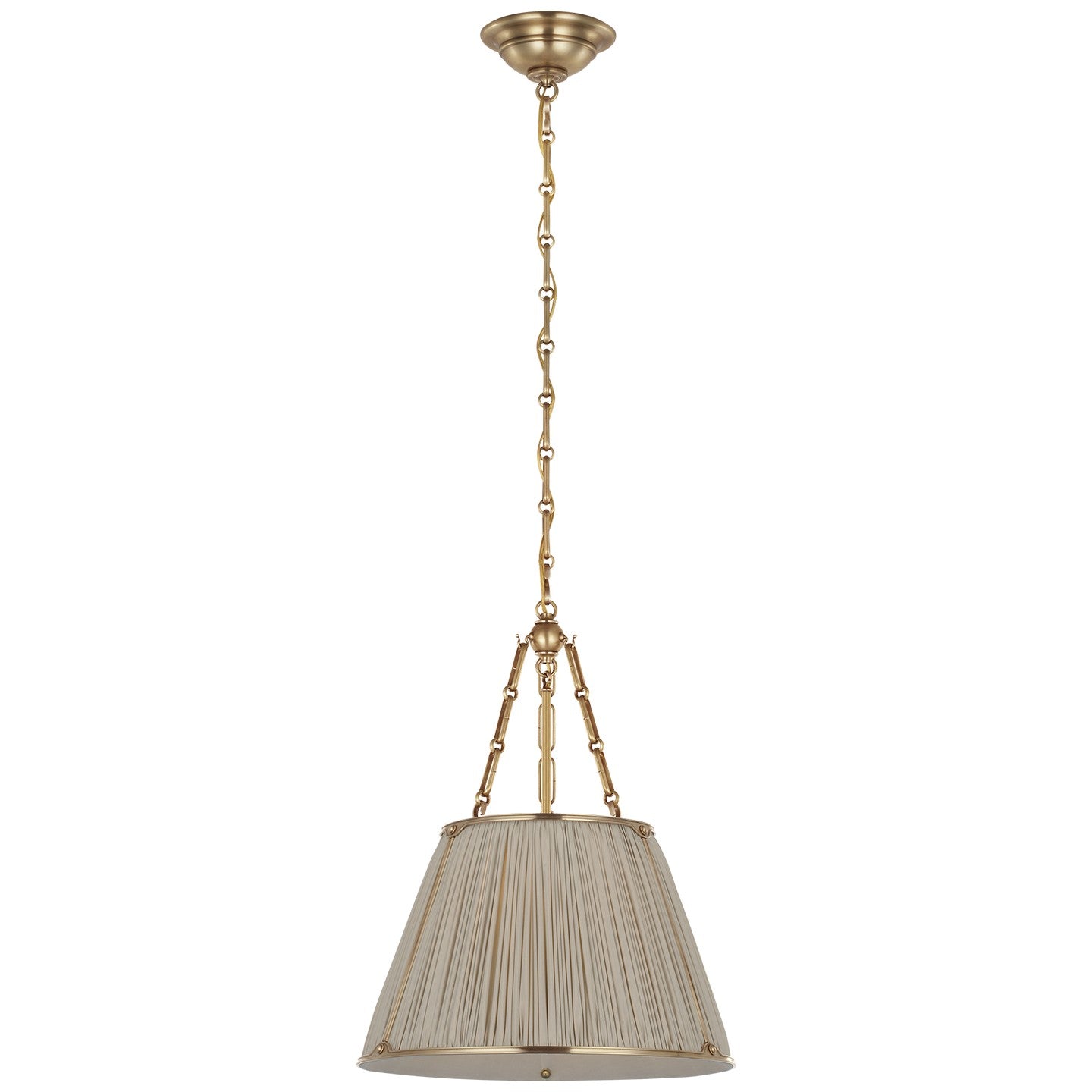 Visual Comfort Signature - SCH 5059HAB-452 - LED Hanging Shade - Allister - Hand-Rubbed Antique Brass