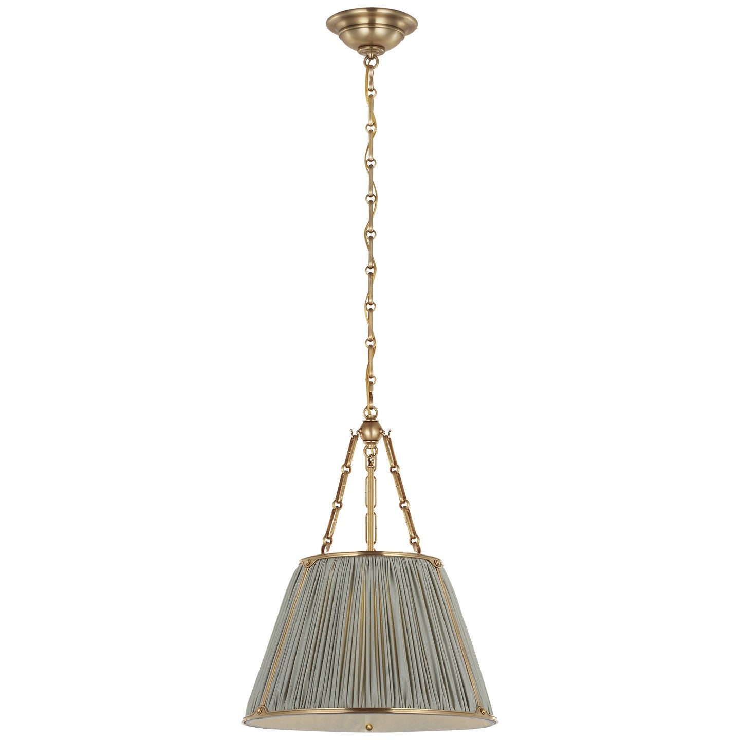 Visual Comfort Signature - SCH 5059HAB-462 - LED Hanging Shade - Allister - Hand-Rubbed Antique Brass