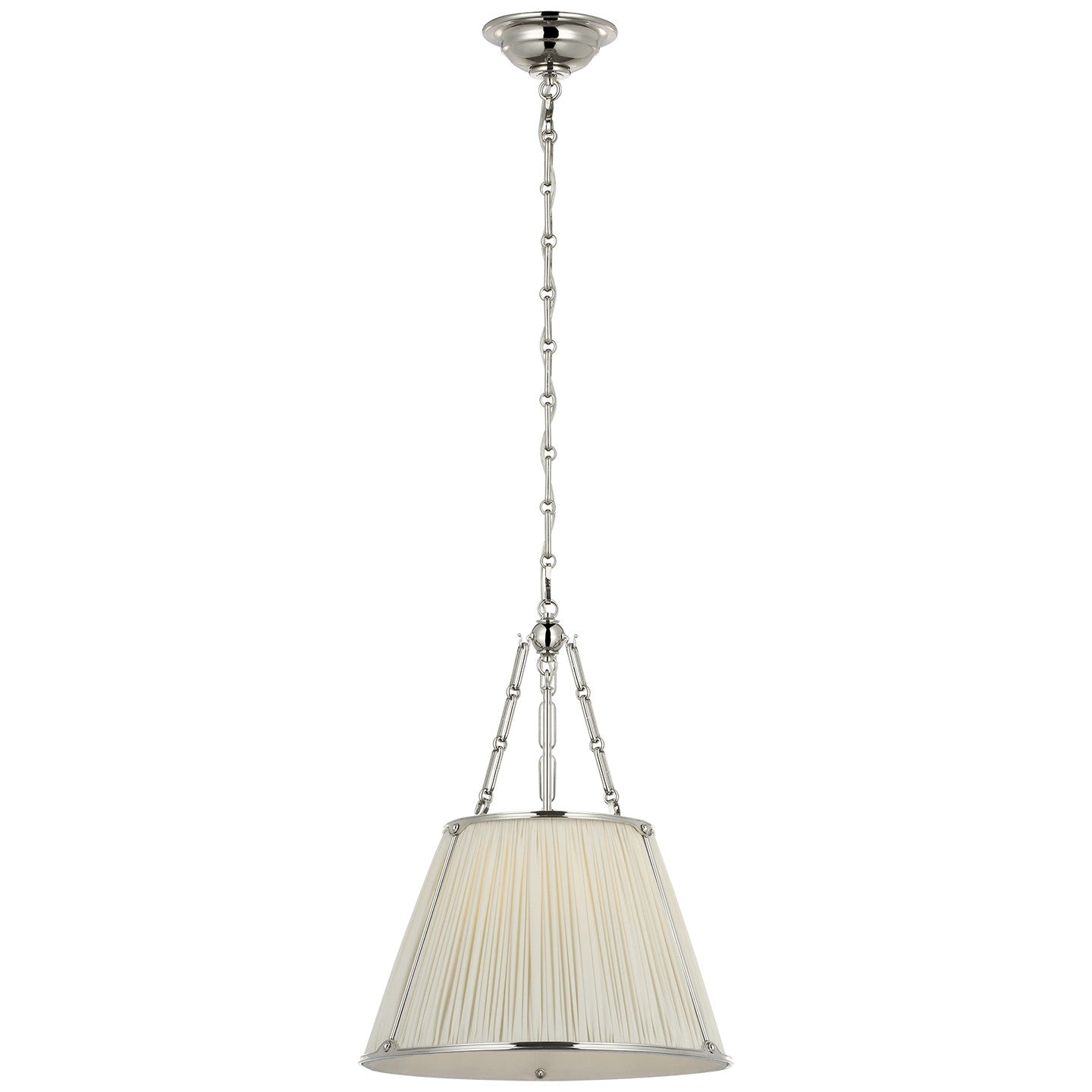 Visual Comfort Signature - SCH 5059PN-442 - LED Hanging Shade - Allister - Polished Nickel