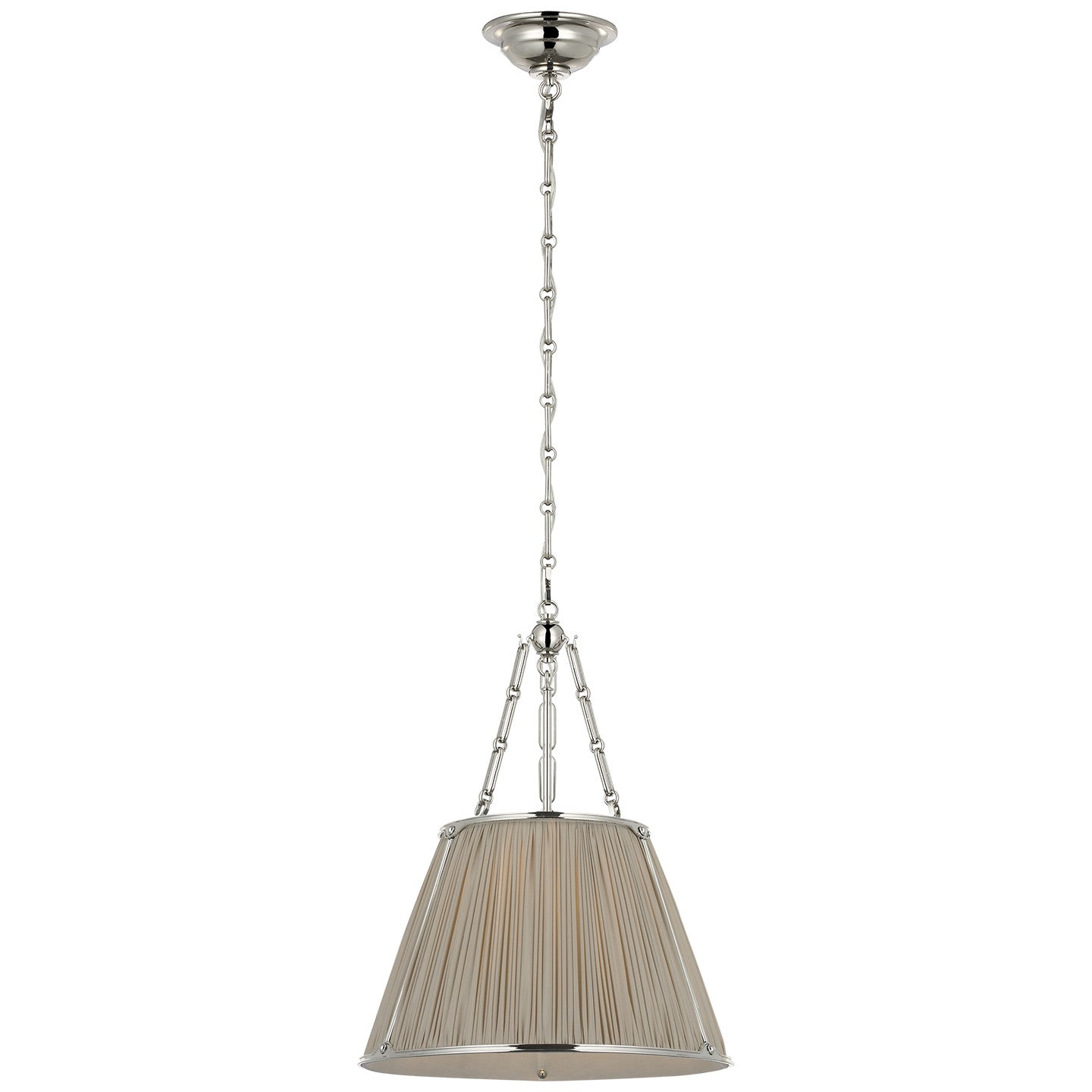 Visual Comfort Signature - SCH 5059PN-452 - LED Hanging Shade - Allister - Polished Nickel