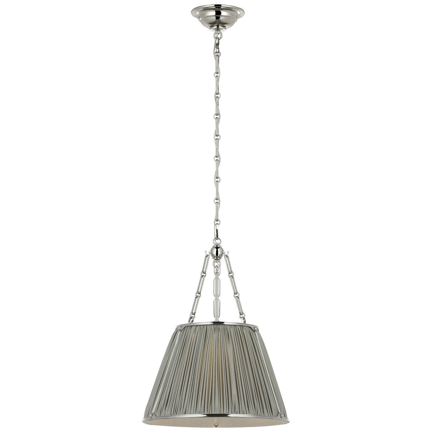 Visual Comfort Signature - SCH 5059PN-462 - LED Hanging Shade - Allister - Polished Nickel