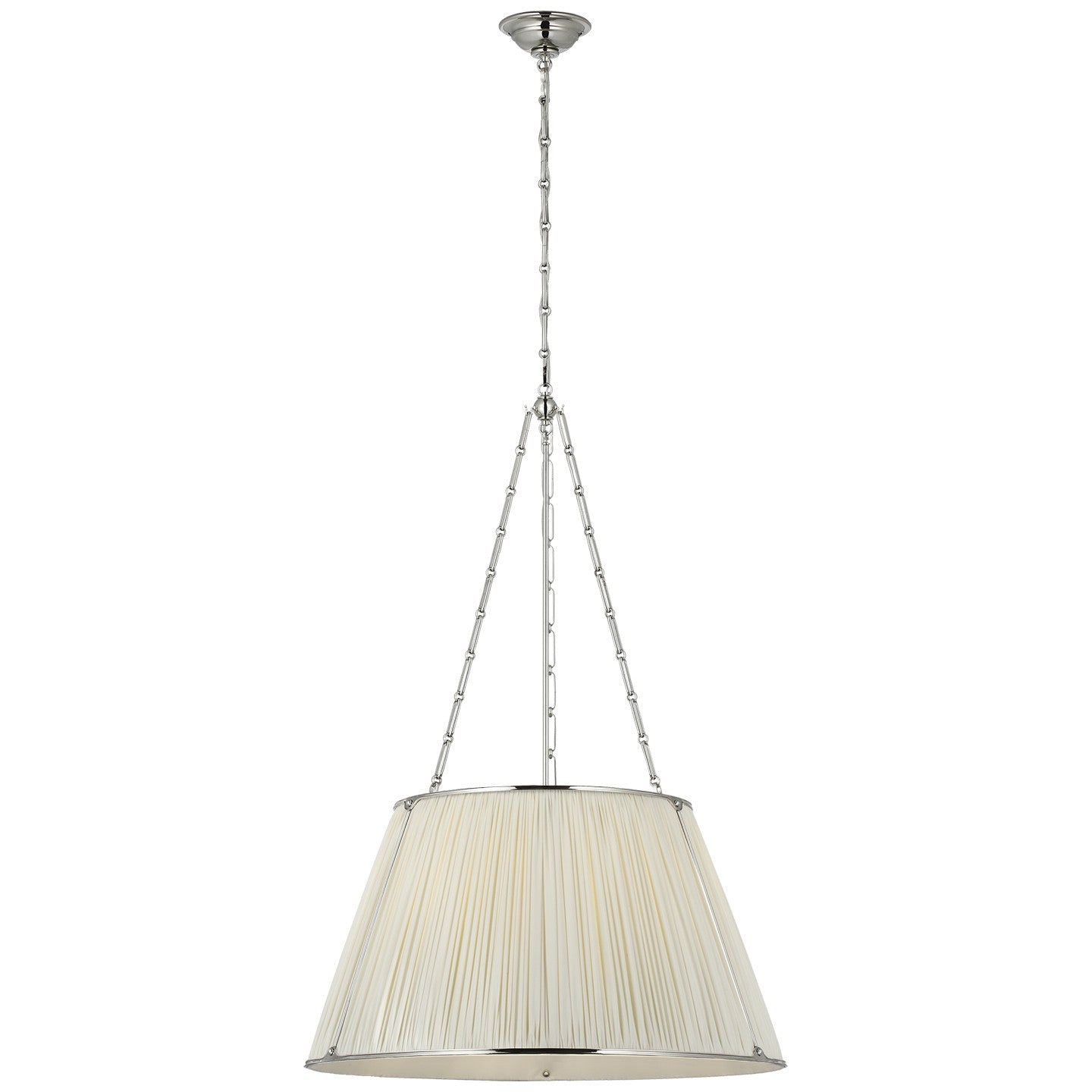 Visual Comfort Signature - SCH 5061PN-442 - LED Hanging Shade - Allister - Polished Nickel